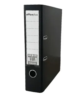 OFFICEPLUS BOXFILE A4 WIDE 8/32  BLACK