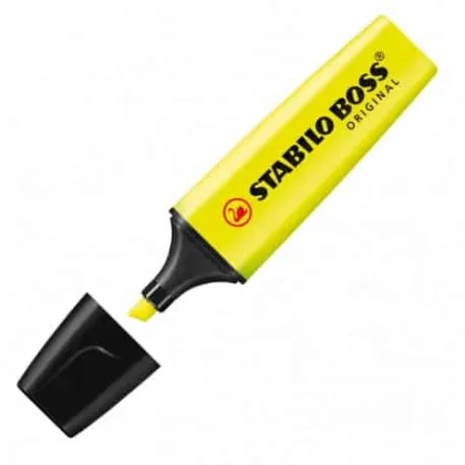 STABILO BOSS HI-LITE YELLOW STG70/24