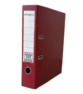 OFFICEPLUS BOXFILE A4 WIDE 8/32 MAROON