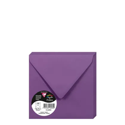 Pollen Envelopes 140x140mm (120gr) LILAC INTENSIVE