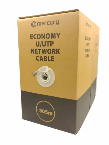 Mercury CAT5e Cable CCA UTP 305m Grey 808.021UK
