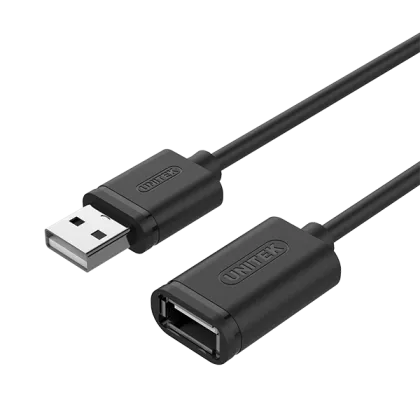 Unitek Y-C450GBK USB2.0 USB-A Male to USB-A Female Extension Cable 2m
