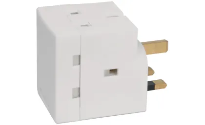 Mercury 3 Way UK Mains Adaptor 13A 429.813UK