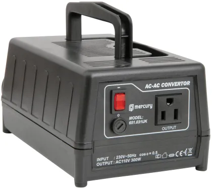 Mercury SDVC-300 US to UK Voltage Converter 230V-110V 300W 651.031UK
