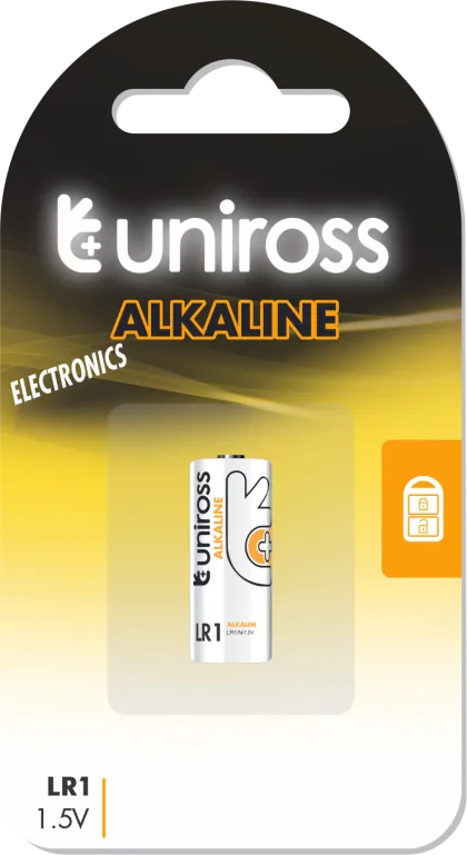 Uniross LR1 Alkaline Micro Battery (E90, MN9100,AM5,4001)