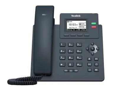 Yealink IP Phone Desktop PoE 2.3'' Gigabit T31G