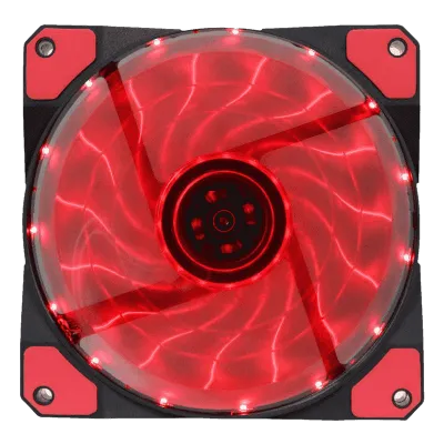Gamemax GMX AF12R Red Led Fan