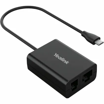 Yealink Headset Adapter for Wireless Headset WH62/WH63 to 3rd Party IP Phones (Grandstream,Cisco,Poly, Avaya) EHS60