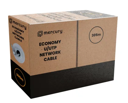 Mercury Economy CAT6 CCA UTP Cable 305m 808.025UK
