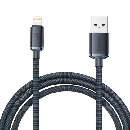 Baseus Cable Lightning to USB-A Crystal Shine 2m Back