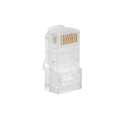 Lanberg CAT6 UTP Passthrough RJ45 Ethernet EZ Plugs (100PCS)