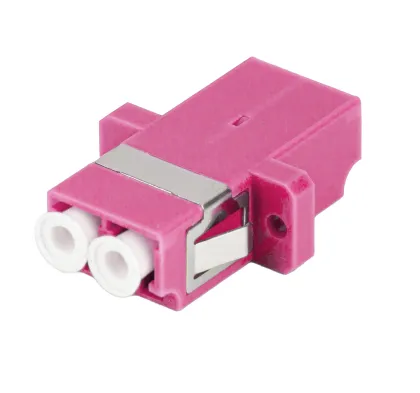 Lanberg Fiber Adapter LC/UPC MM Duplex OM4