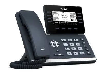 Yealink IP Phone Desktop PoE 3.7'' Gigabit, USB, Expansion, Bluetooth & Wi-Fi T53W