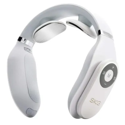 SKG Neck Massager Pulse-Heat-Remote-3xModes 4098E