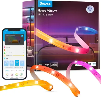Govee RGBIC Basic Wi-Fi + Bluetooth LED Strip 10m H618C
