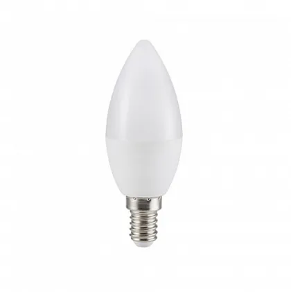 V-TAC LED Bulb E14 Candle 4.5W CW 6500K 21173