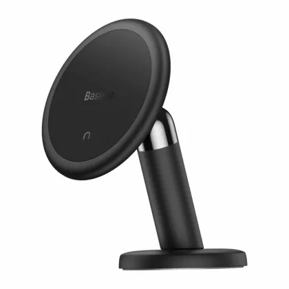 Baseus C01 Car Dashboard Magnetic Stick-On Phone Mount Black