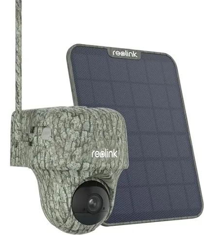 Reolink BP4G Outdoor Battery Camera 4K PTZ GO Ranger PT + Solar