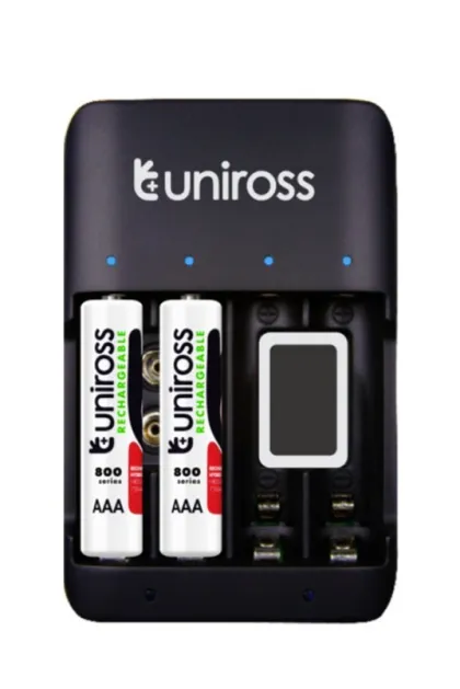 Uniross USB Charger UCU009 AA/AAA/9V