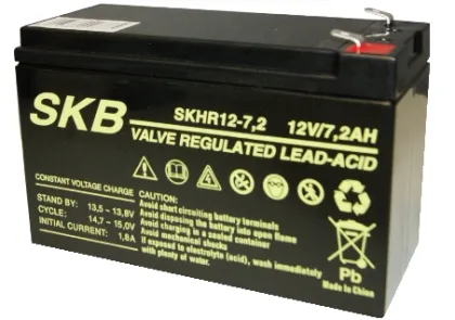 SKB Lead Acid Battery 12V 7.2AH 186W SK12-7.2HR