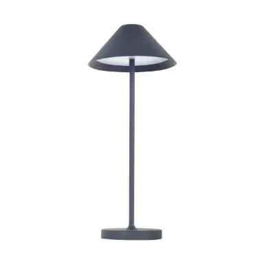 KELU LIBERTY USB-C Rechargeable IP54 Aluminium Table Lamp 240LM 4000mAh Black