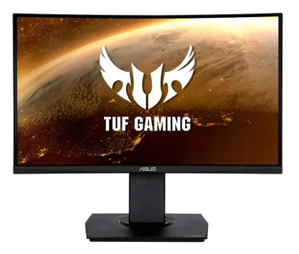ASUS Monitor TUF Gaming 24'' FHD Curved 165Hz Ergonomic Pivot Speakers VG24VQR