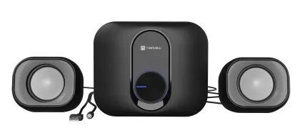 Natec PC Speakers 2.1 USB Powered 3.5mm 11W RMS Black PUG
