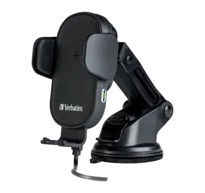 Verbatim FWC-01 Wireless Qi Certified 15W Car Charger
