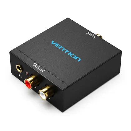 Vention BDFB0 Digital to Analog Converter Optical-Coaxial to 3.5mm-2RCA