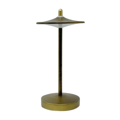 KELU SAKE USB-C Rechargeable IP44 Aluminium Lamp 130LM Bronze