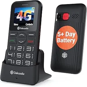 Majority Oakcastle F300 Mobile Feature Phone Seniors Model 4G/SOS/Camera