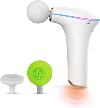 SKG Body Gun Massager Mini F5-EN White