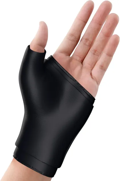 Homedics SR-GW800 Hot and Cold Relief Compression Sleeve Gel with Soft Touch Fabric for Wrist Support