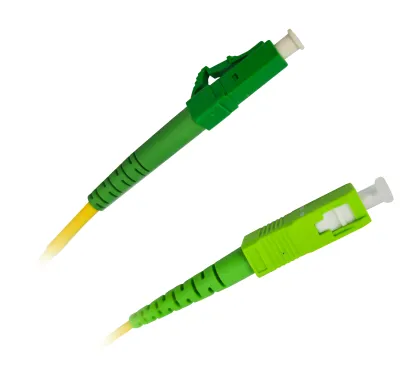 Opton Fiber Patch Cord LC/APC-SC/APC SM Simplex 1.0m