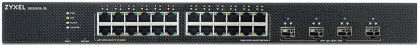 Zyxel Switch Gigabit Ethernet Cloud Managed L3 Lite 24-Port + 4SFP+ R/M Fanless XGS1935-28