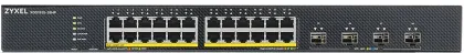 Zyxel Switch PoE Gigabit Managed Cloud L3 Lite 24PoE + 4SFP+ 375W XGS1935-28HP