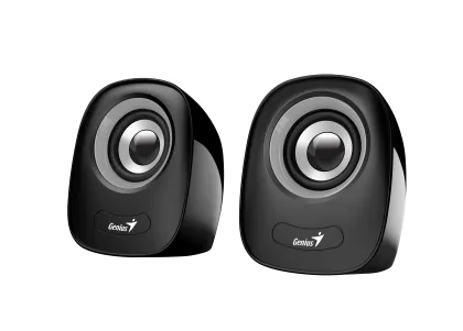 Genius PC Speakers 2.0 6W 3.5mm USB Powered Grey SP-Q160