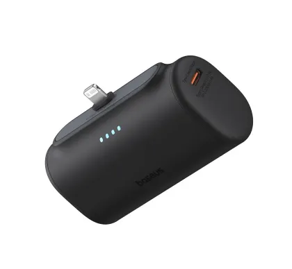 Baseus Powerbank 20W 5000mAh Plug-In Lightning 20W Black