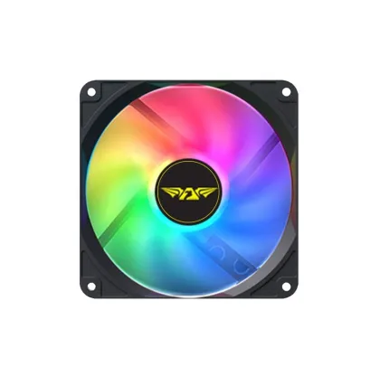 Armaggeddon Gaming Cooling Fan for ARGB KIT 5000 1pc Slave Fan Black