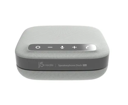 j5create Conference Speakerphone USB-C Dock Pro Dual 4K RJ45/USB/PD/MST JCDS337