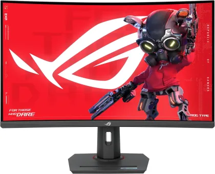 ASUS Monitor ROG Strix Gaming 32" 2K QHD 280Hz VA Curved 1500R HDR400 Gaming-AI ELMB SYNC DP HDMI USB-C PD XG32WCMS