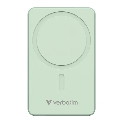 Verbatim Powerbank Wireless Magnetic 10000 Green 32228