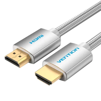 Vention HDMI Cable 2.0 4K60Hz Braided 2.0m Silver AABIH
