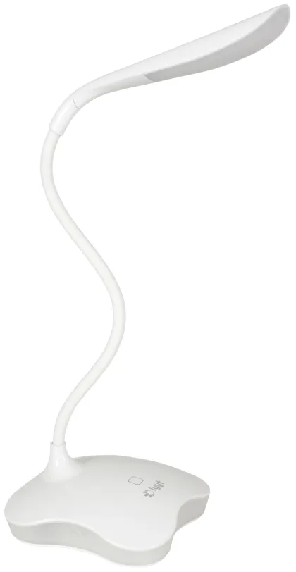 LYYT Desk Lamp with Nightlight USB/Battery Powered White 410.426UK