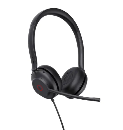Yealink Headset Wired USB Dual-Mic Noise Cancelling USB-C/A UH35 Dual Teams