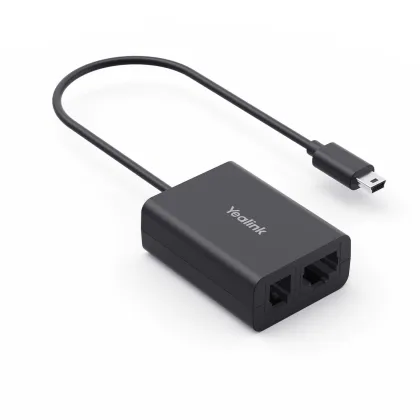 Yealink Headset Adapter for Wireless Headset WH64 to 3rd Party IP Phones (Grandstream,Cisco,Poly, Avaya,Unify) EHS62