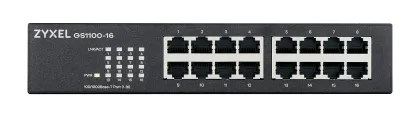 Zyxel Switch Gigabit Ethernet 16-Port R/M UK Plug GS1100-16