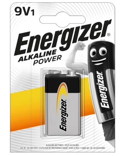 Energizer Alkaline 9V (1pc) Alkaline Power