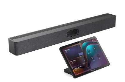 Yealink MeetingBar A50-031 All-In-One Video Bar with Touch Console for Teams/Zoom & BYOD Medium/Large Rooms