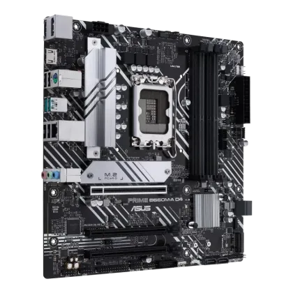 ASUS Motherboard LGA1700 mATX DDR4 PRIME B660M-A D4-CSM